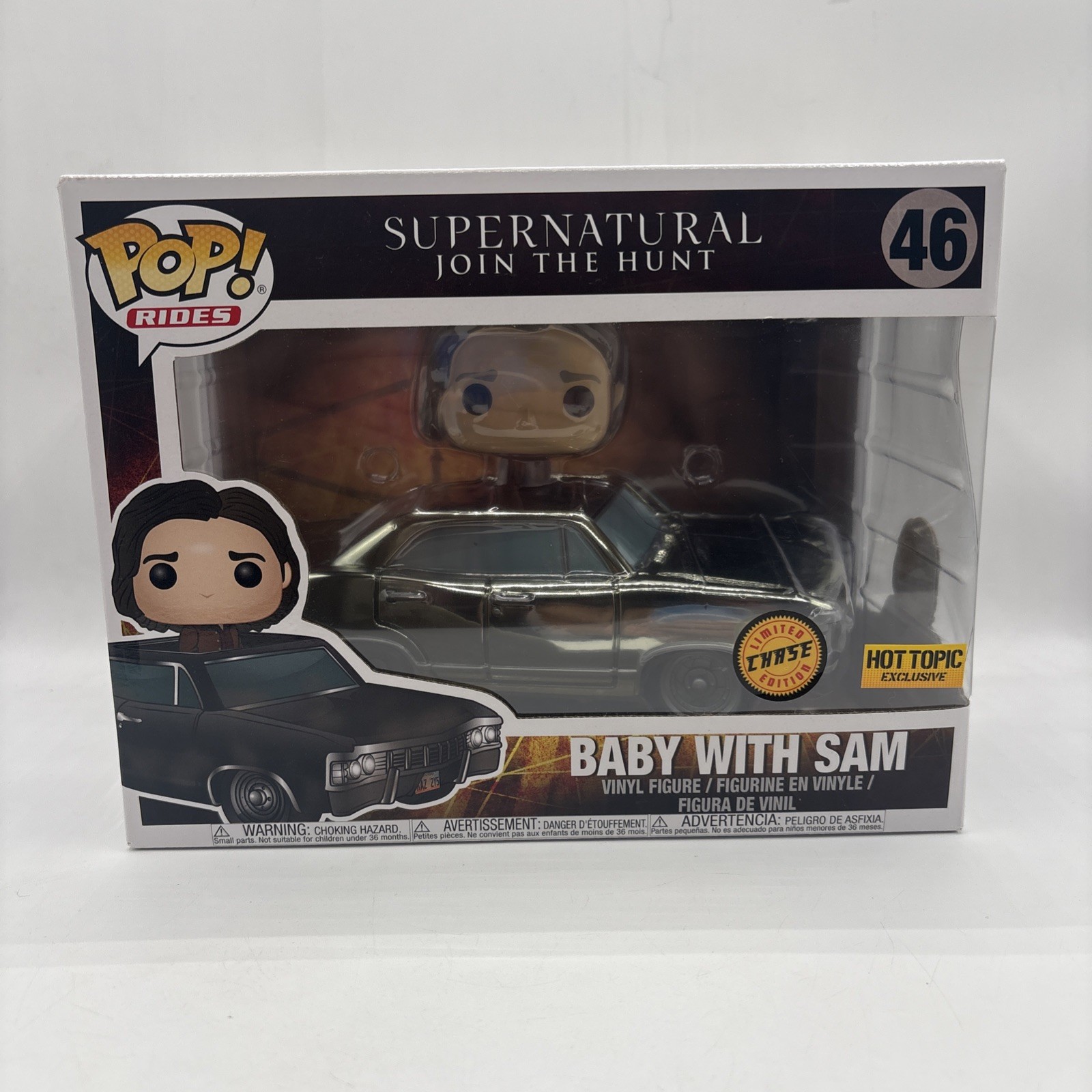 Funko Pop Rides - Supernatural: Baby With Sam #46 Chase Hot Topic Exclusive