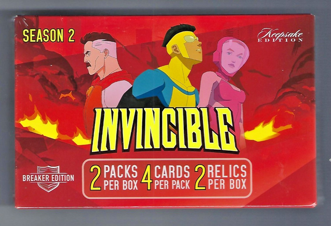 Invincible Season 2 Keepsake Premiere Edition Breaker Box 2026