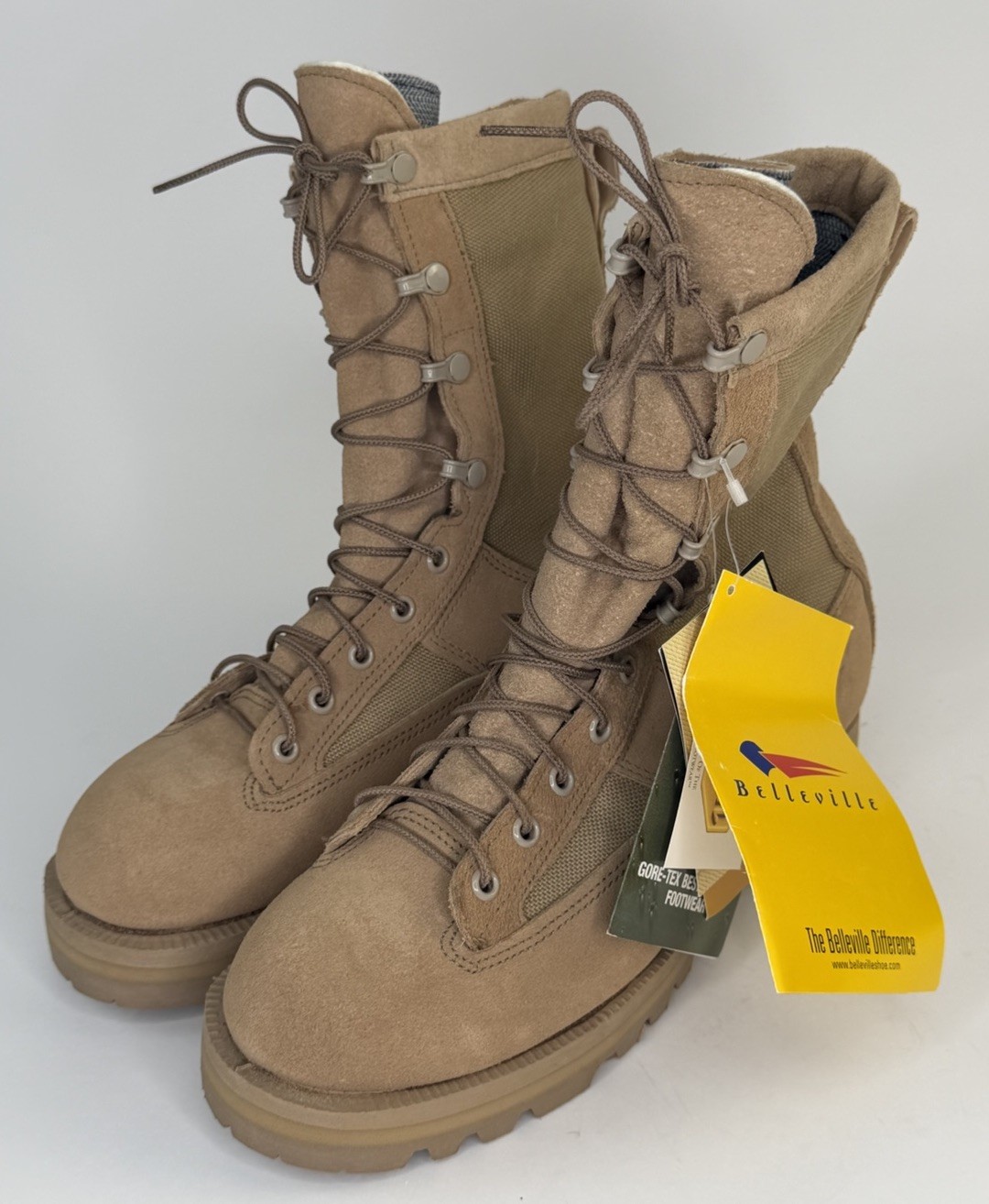 BELLEVILLE 790-G Army Combat Boots Gore-tex Authorized Military SZ 8.0 R