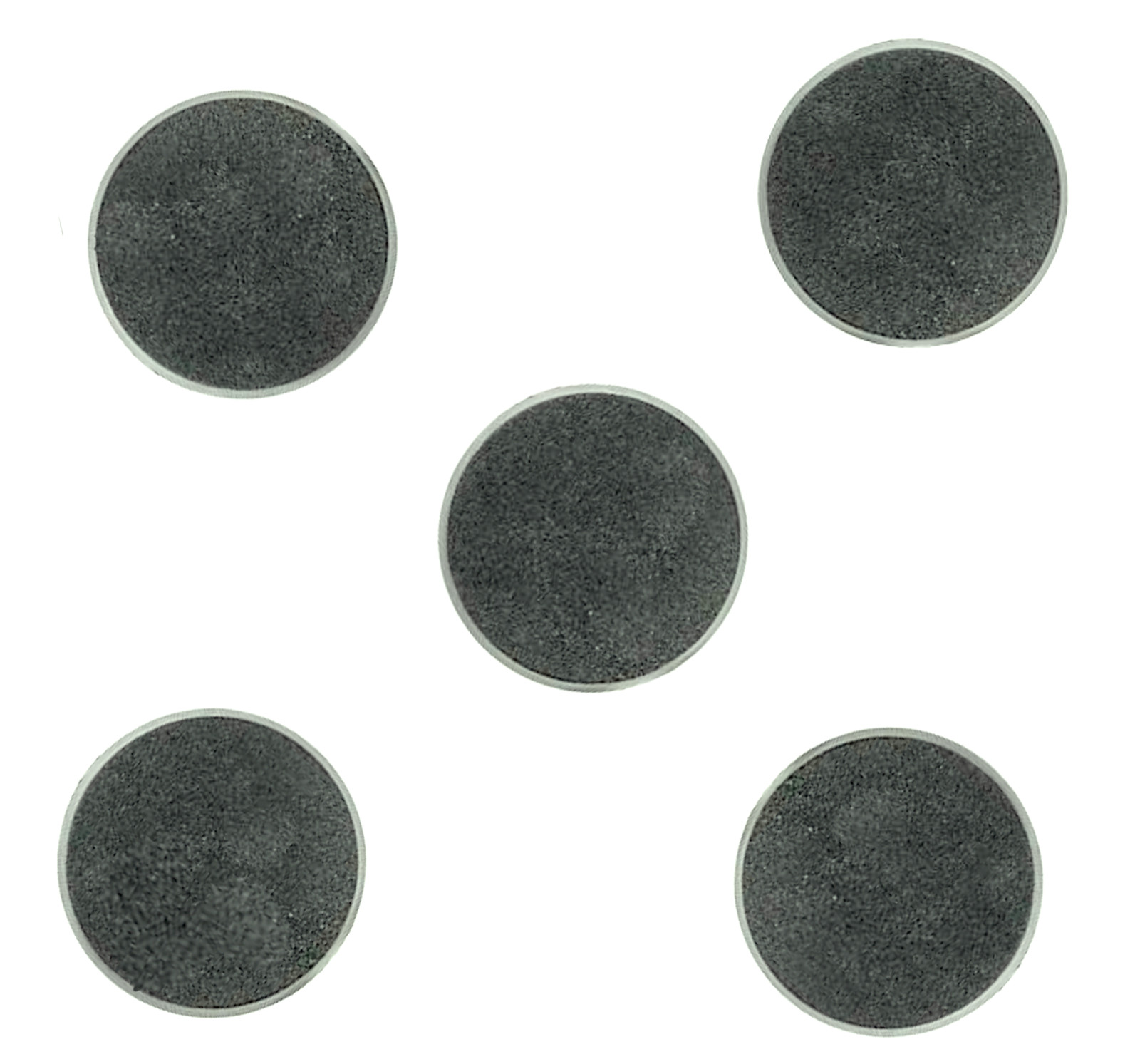 5 NEW 40mm MODEL BASES for ANY-Space Marines~Games Workshop-WARHAMMER 40K-AoS-GW