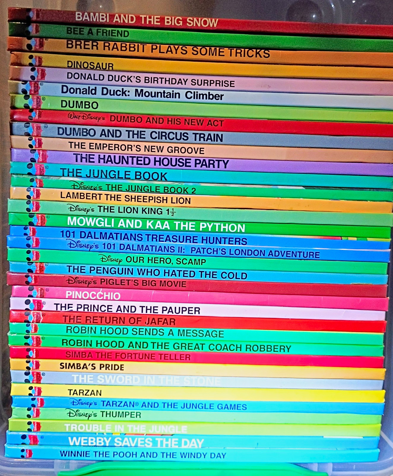 Lot Of 35: Disney's Wonderful World Of Reading ~ Hardcover Children's Books