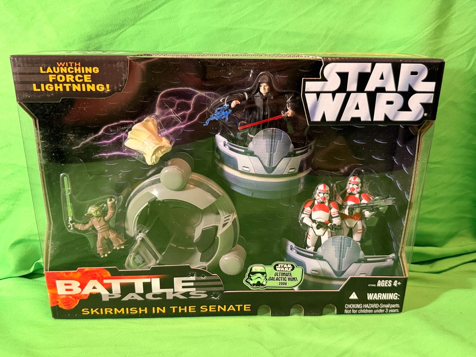 Star Wars Battle Packs Skirmish In The Senate Ultimate Galactic Hunt 2006 New