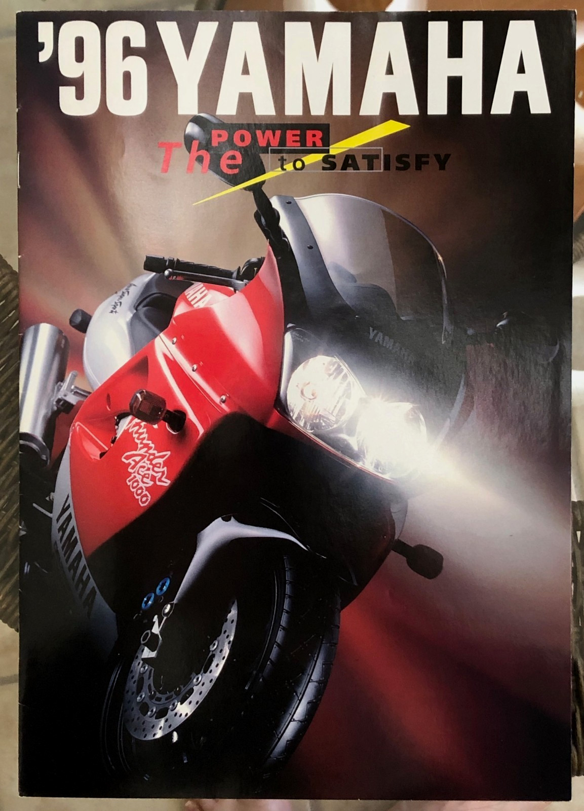 '96 Yamaha The Power to Satisfy 1996 Program Brochure Prospect DE
