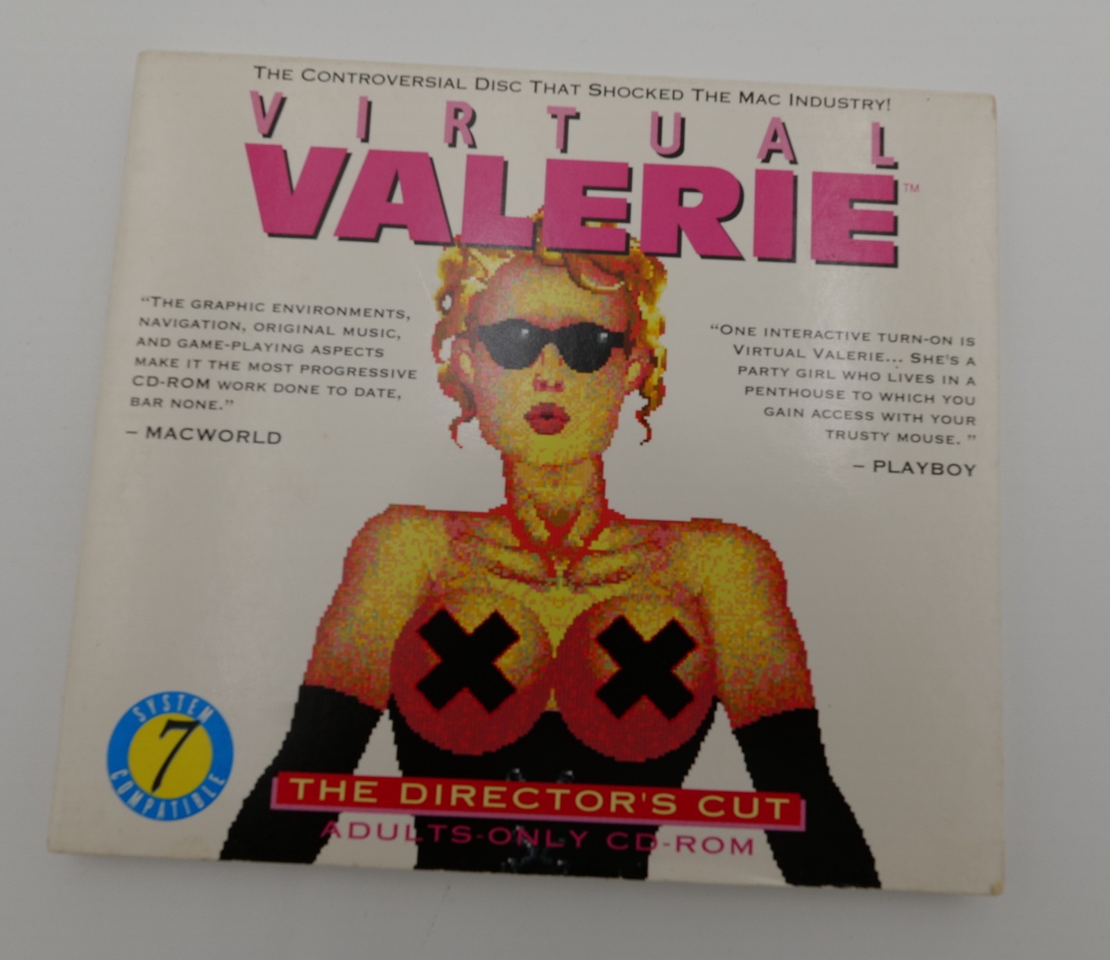 Virtual Valerie (Director\'s Cut) ADULTS ONLY CD-ROM MAC 1992 RARE