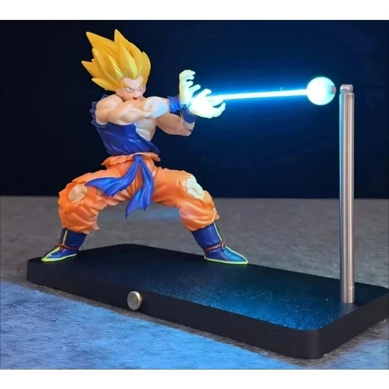 Dragon Ball Z Goku Kamehameha LED Night Light Magnetic Levitating Desk Lamp