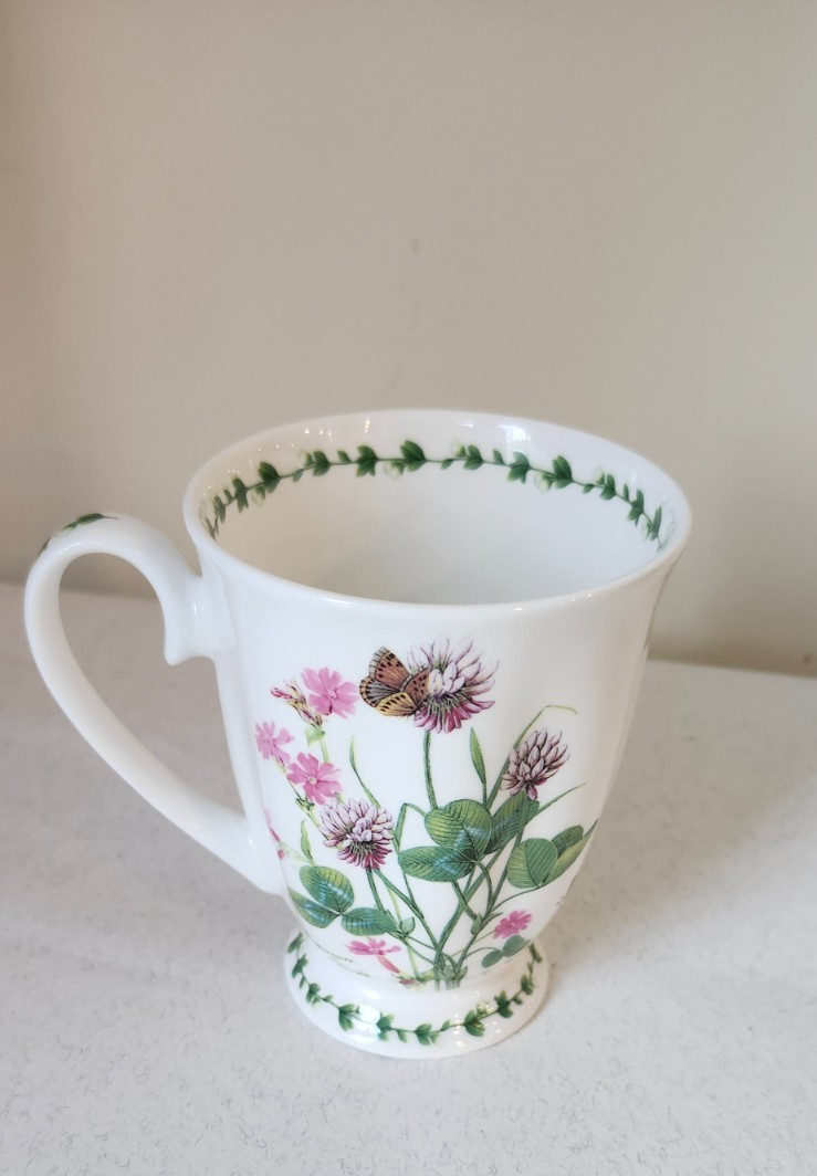 Stechcol Gracie Bone China Spring Garden Footed Cup