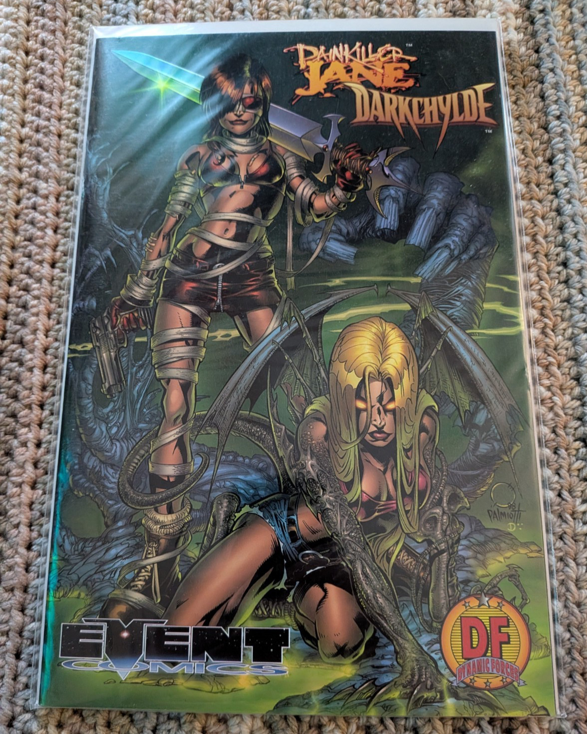 Event Comics Painkiller Jane Darkchylde #1 DF 1998 Sealed w/COA (#3683) NM