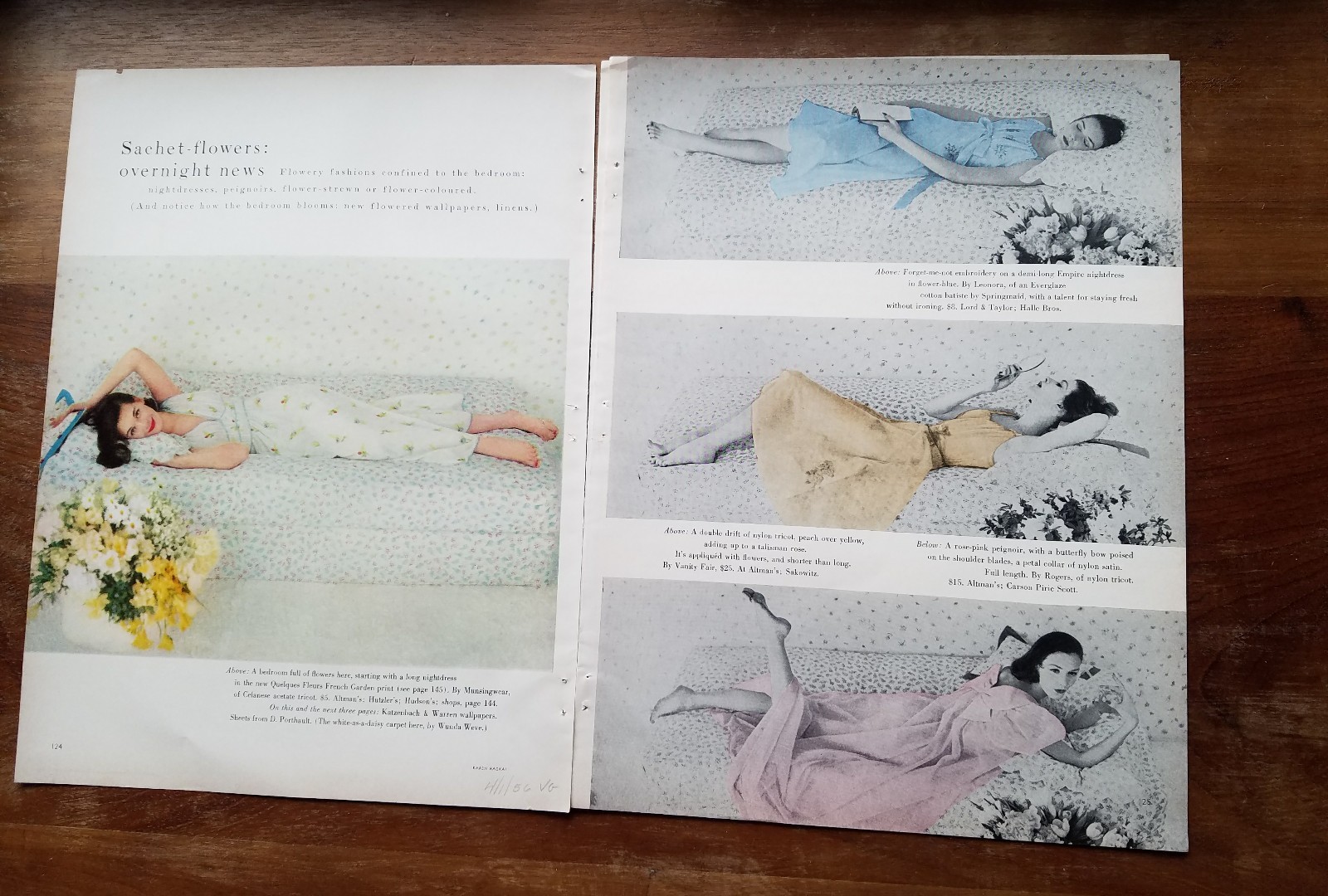 1956 women's munsingwear Vanity Fair Rogers Artemis Van Raalte lingerie ad
