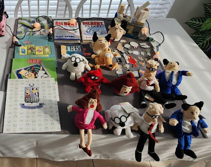 Vintage Rare Dilbert Collectibles Collection