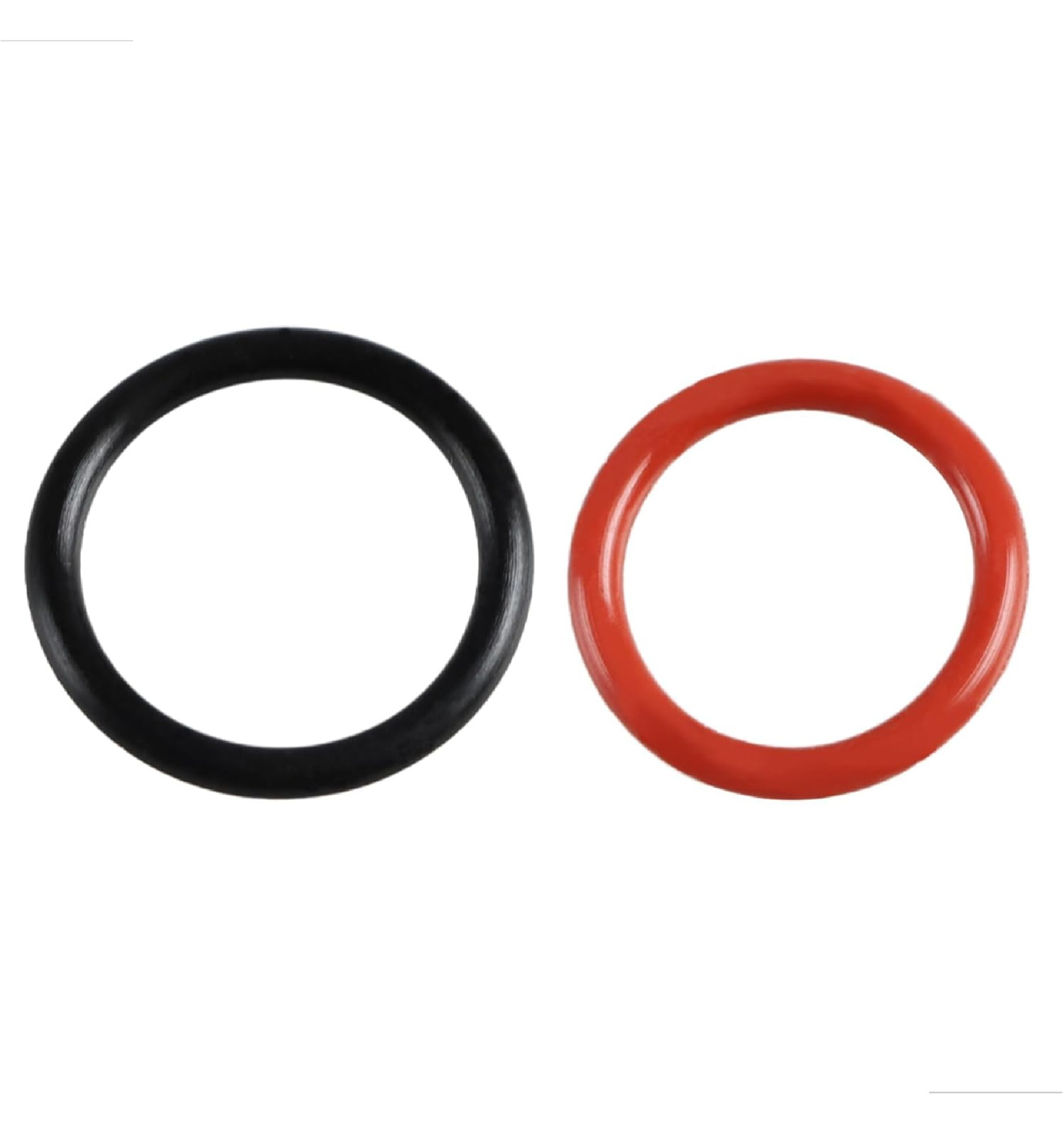 2PCS Power Steering Pump Rubber Inlet & Outlet O-Ring Seals Compatible with Hond