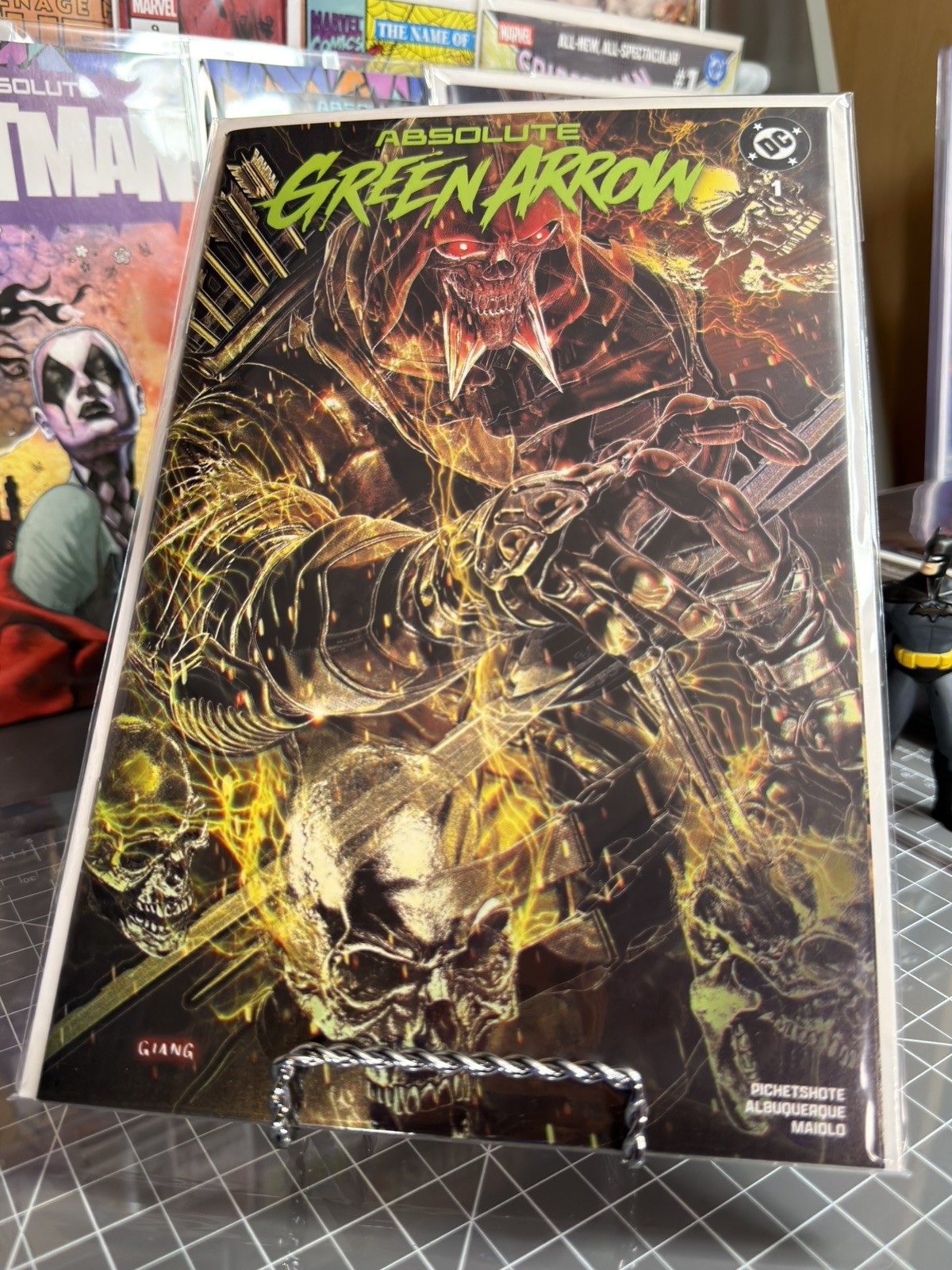 DC ABSOLUTE GREEN ARROW #1 JOHN GIANG TRADE VAR. DARK LORD LTD 1000 NM/M 💥