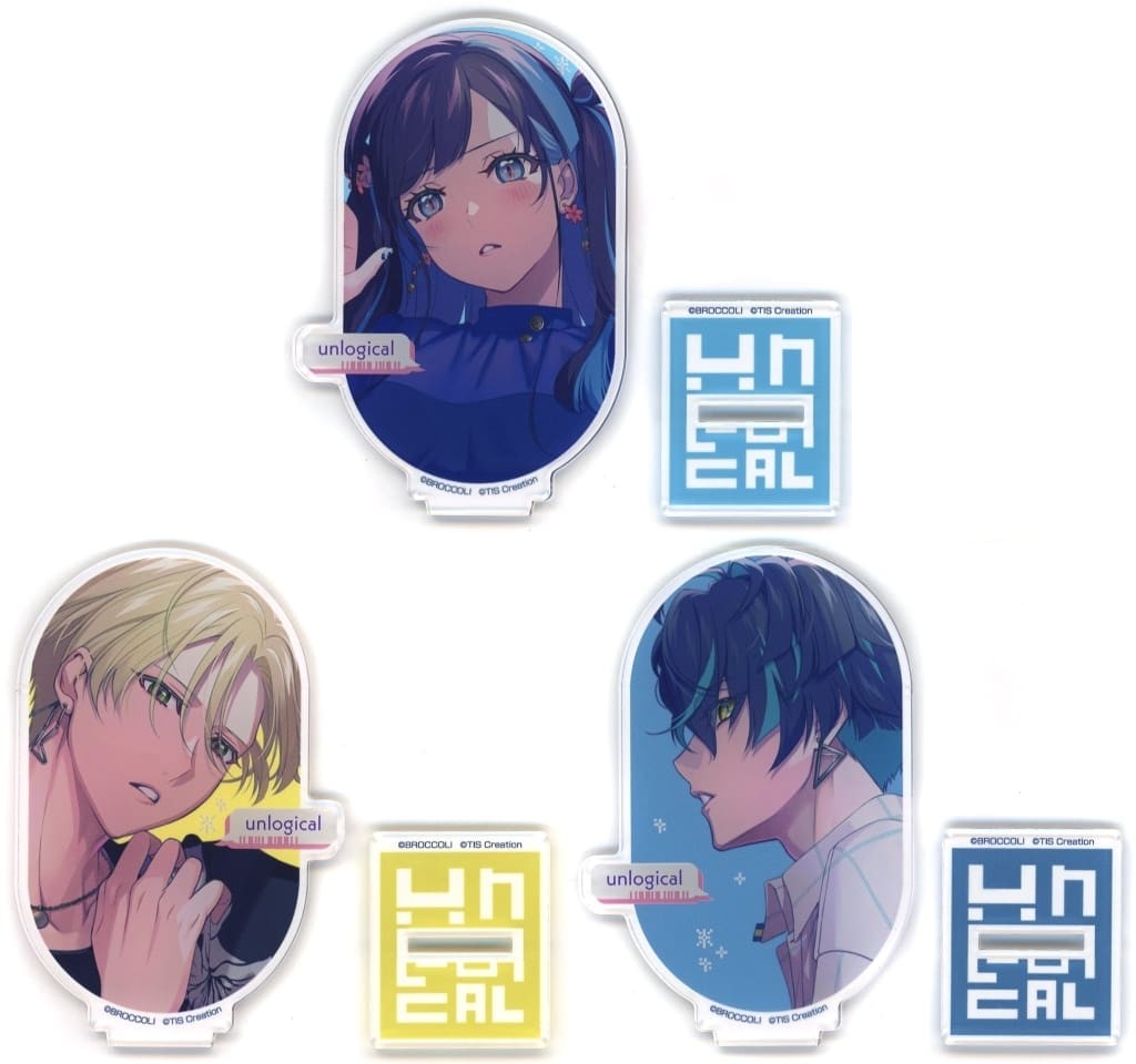 Kai Ai Kanmu Acrylic Stand 3pcs \