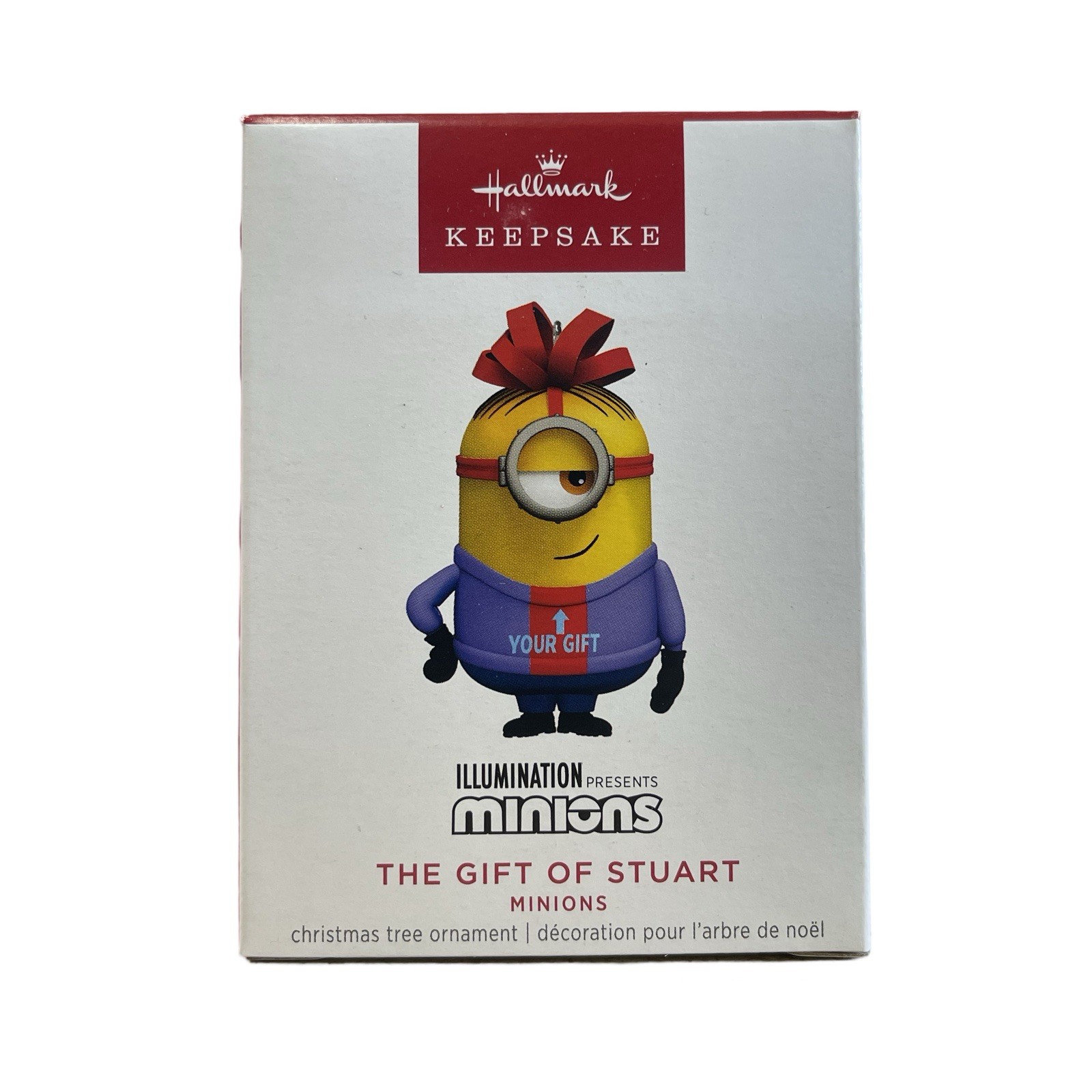 2023 Hallmark The Gift Of Stuart Magic Sound Ornament - Minions