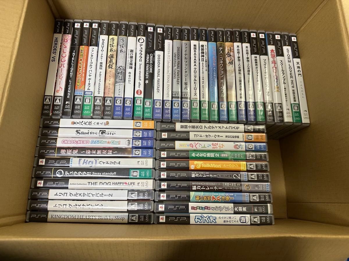 Junk PSP Soft Cartridge Lot 100 Set Random WHOLESALE From Japan