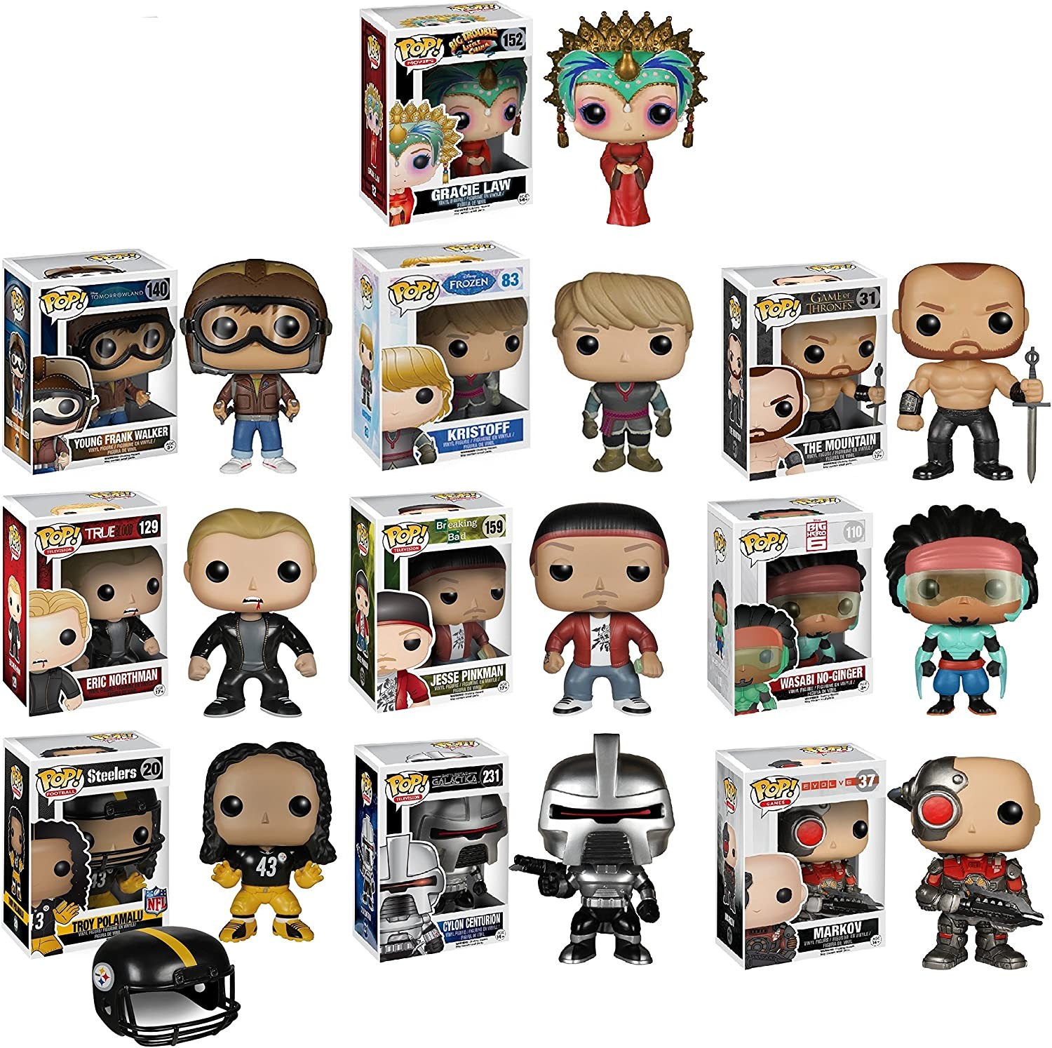 Funko Pop Exclusive Mystery Starter Pack Set of 10 