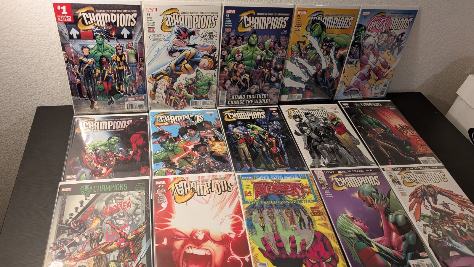 Marvel Comics: Champions Vol. 2 (2016) #1-27 + Annual 1 Complete Set | 28 Issues