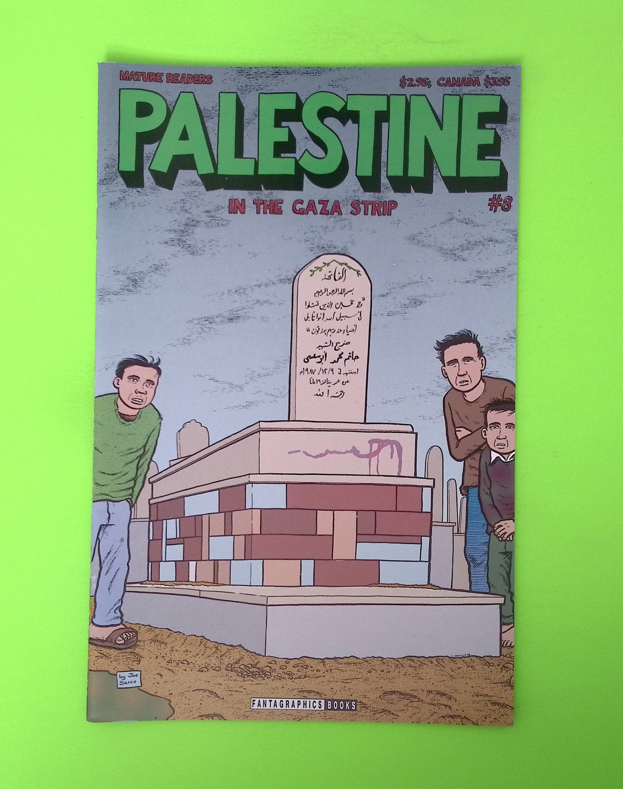 Palestine #8 1995 Fantagraphics Books High Grade Comic Book Q128-235