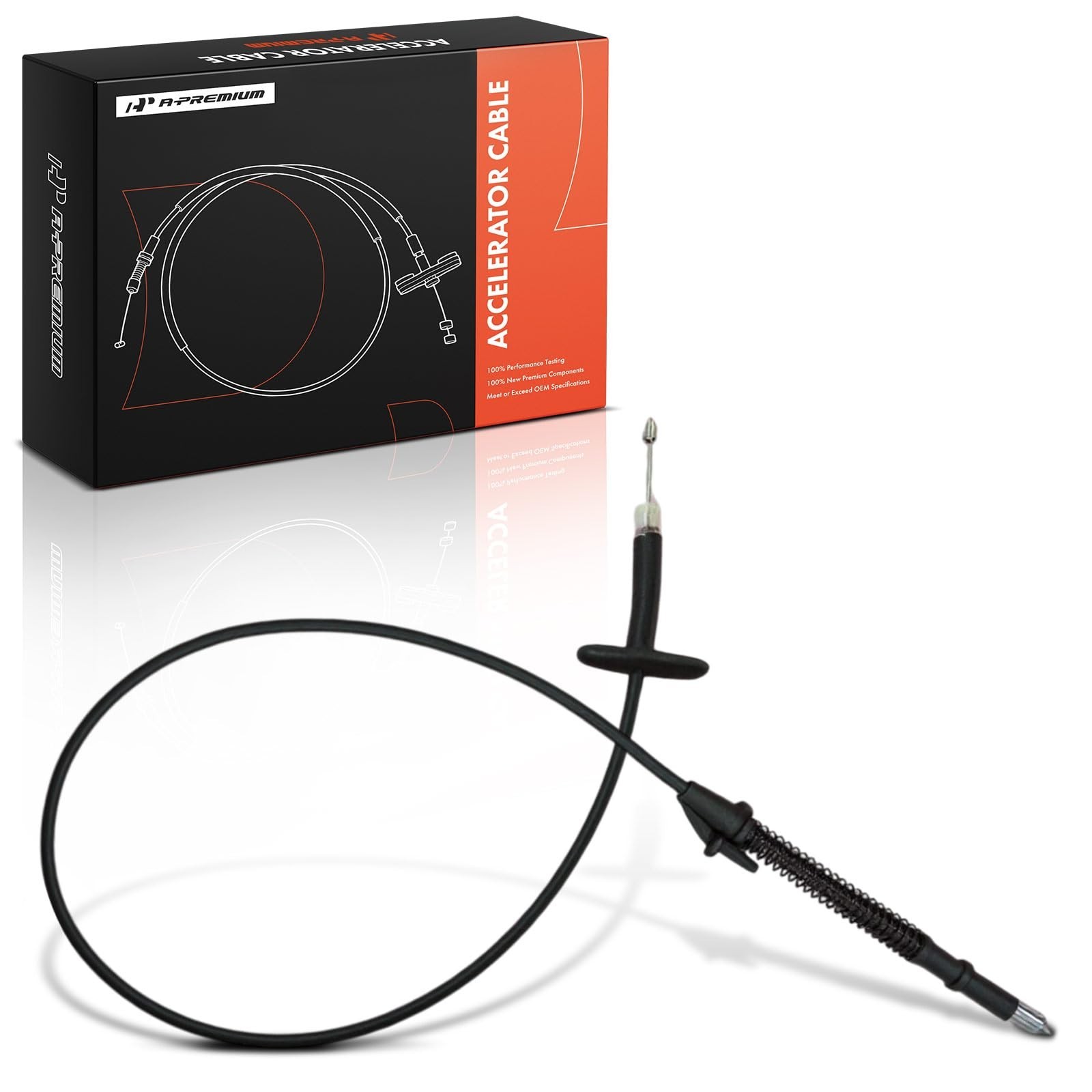 A-Premium 36.87 inch Carburetor Accelerator Cable Compatible with Ford F-250 ...