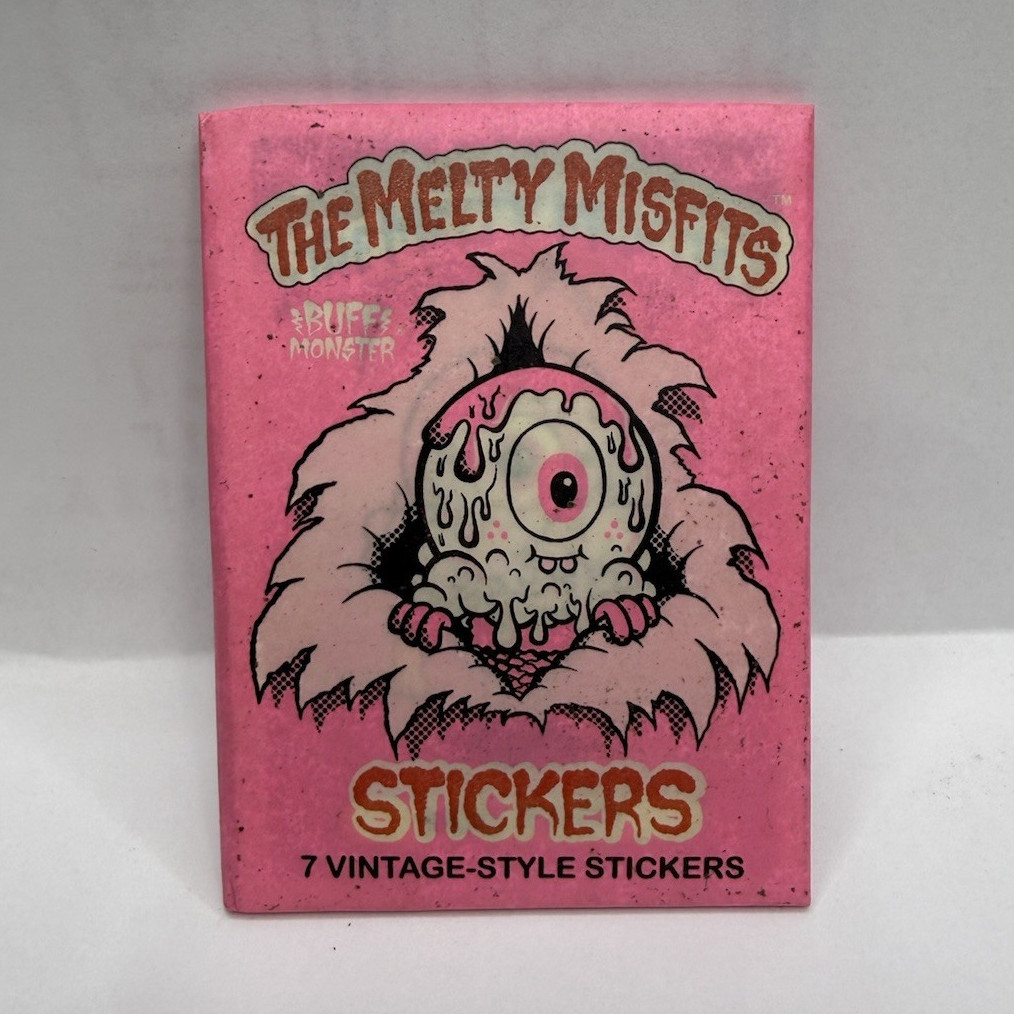 Buff Monster The Melty Misfits - Series 1 Vintage-Style Non-Sport Stickers