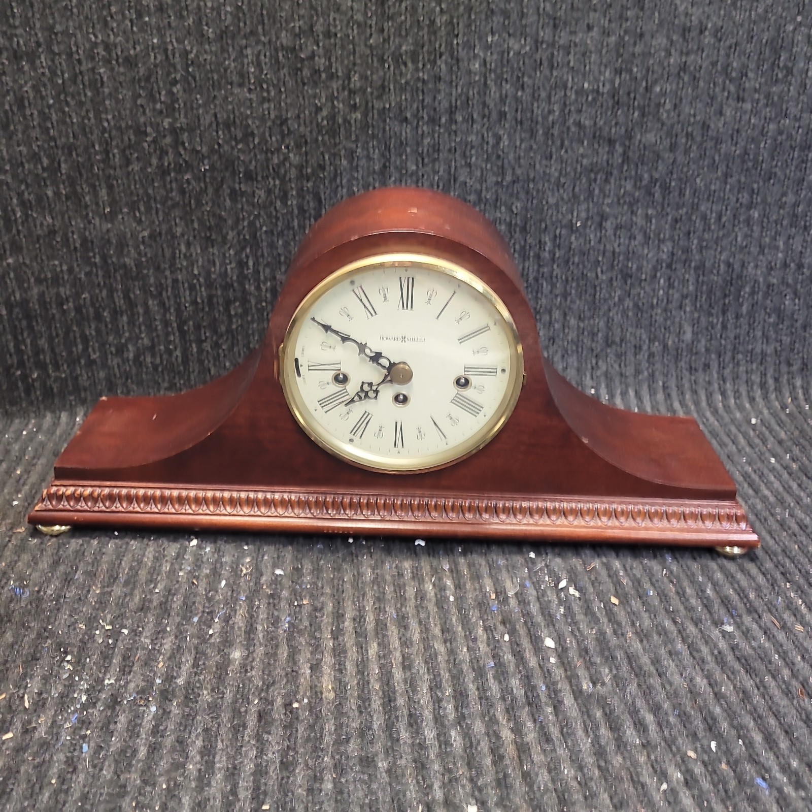 Howard Miller Dual Chime Westminster Hardwood Mantle Clock All Work's No Key