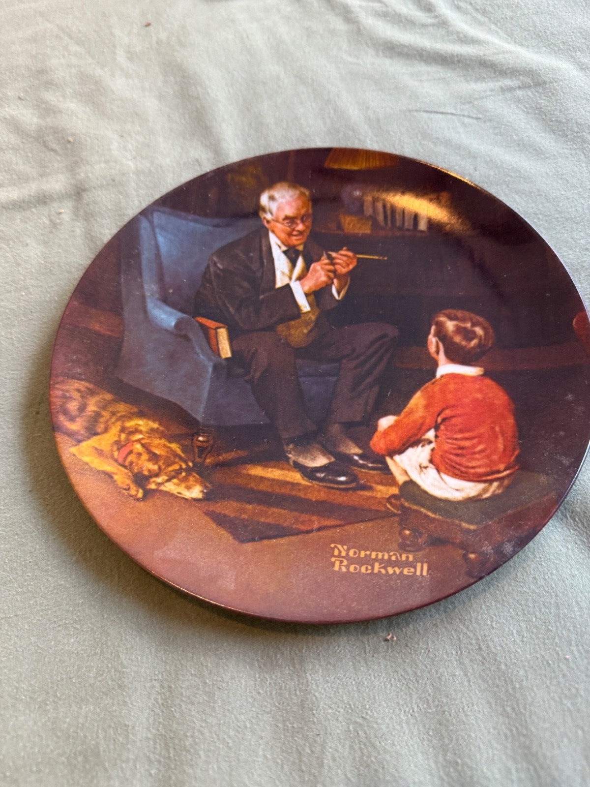 Knowles The Tycoon Collector Plate (accepting any offer)