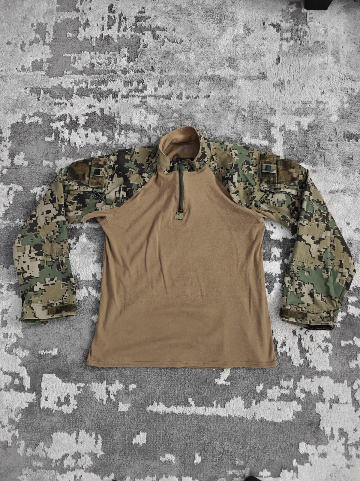 Rare Mexican marine combat shirt Us4ces camo