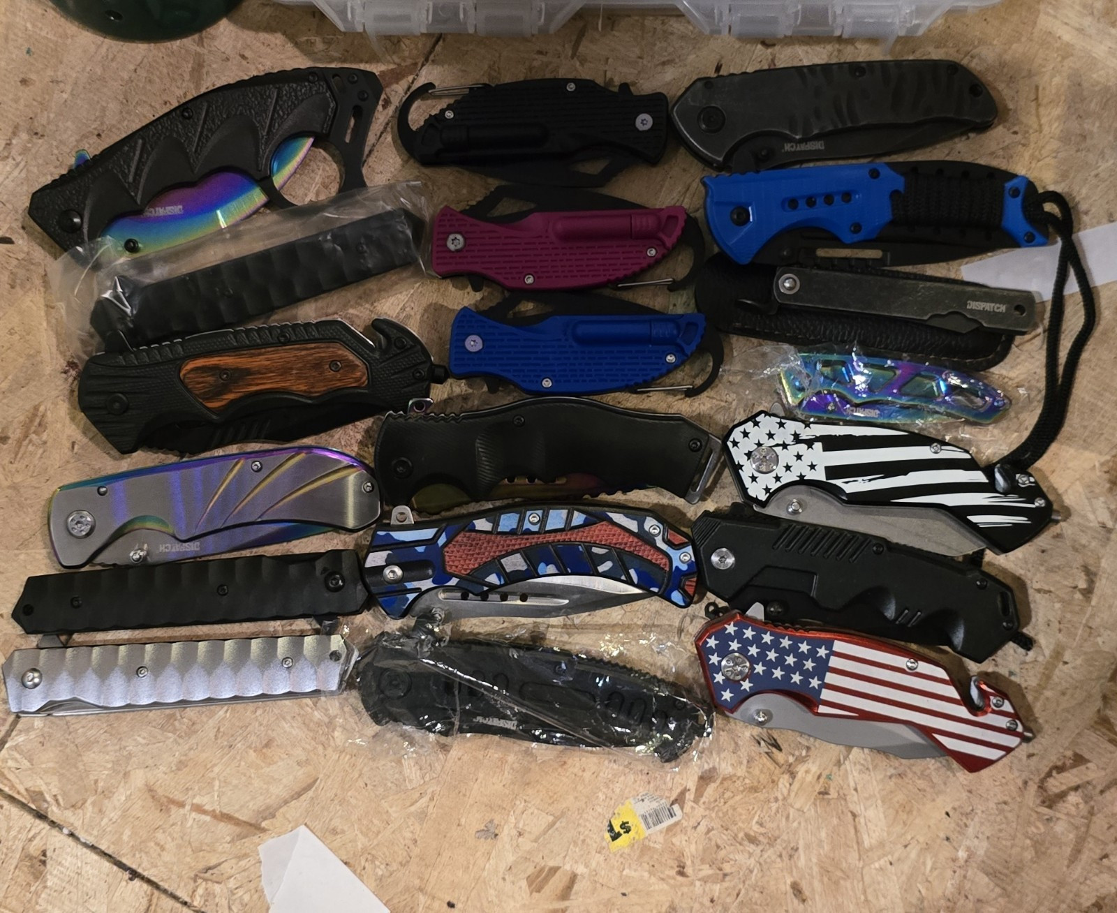 50 Pack  Pocket Knives Folding Survival Knife for EDC Camping Christmas Gift