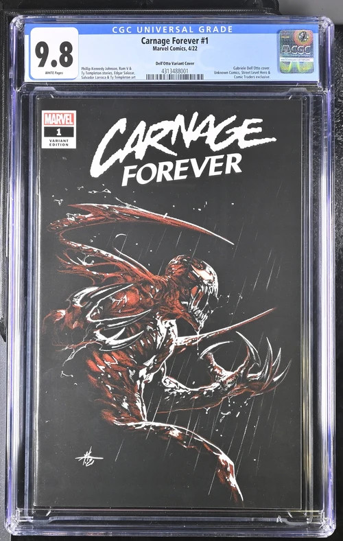 Carnage Forever #1 Dell'Otto Variant Cover 9.8