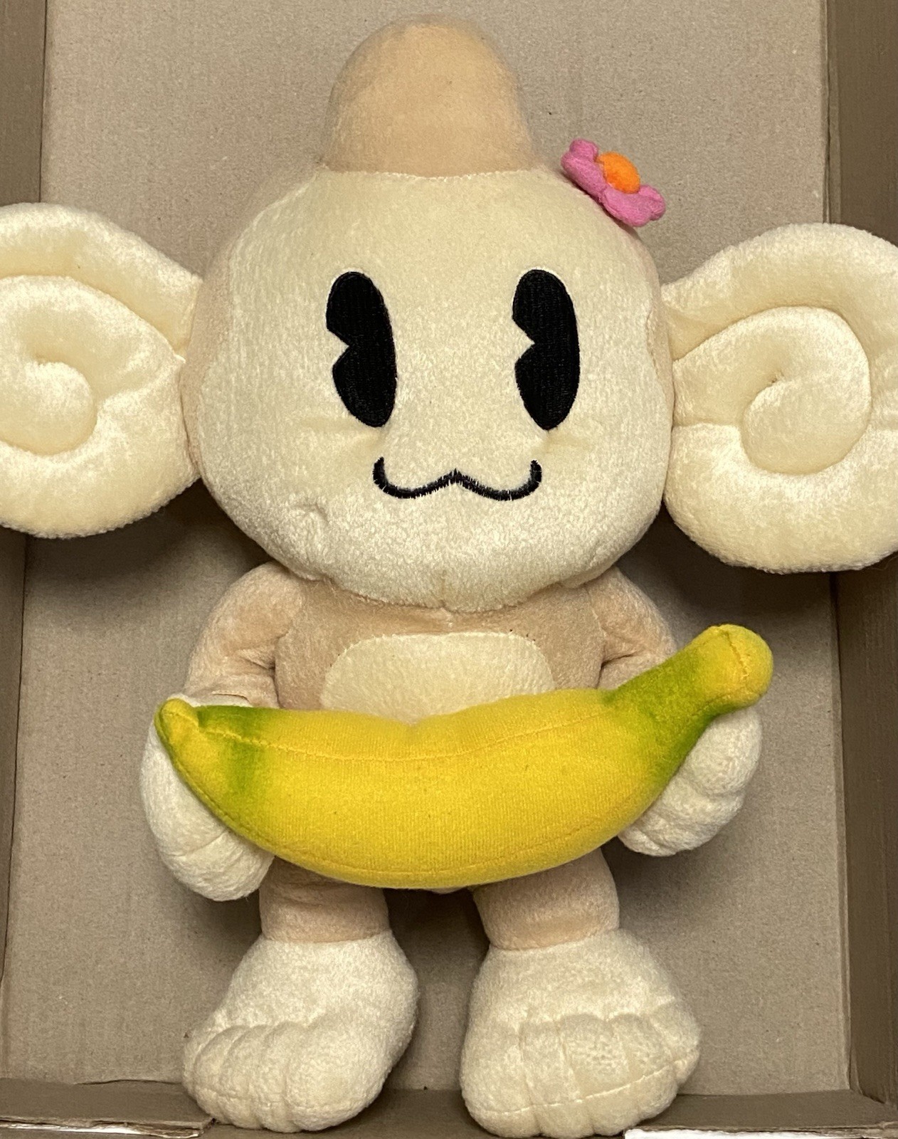 Vintage Y2K Super Monkey Ball MeeMee Jumbo Plush Figure GameCube Sega Rare