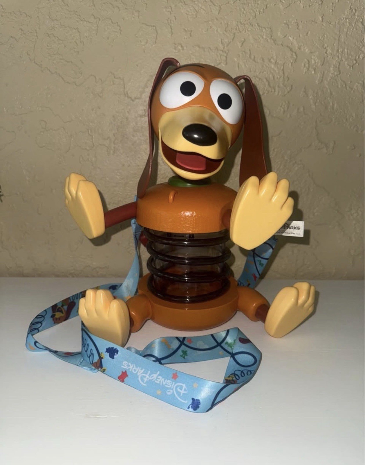 2024 Disney Parks Pixar Fest Toy Story Slinky Dog Sipper With Lanyard