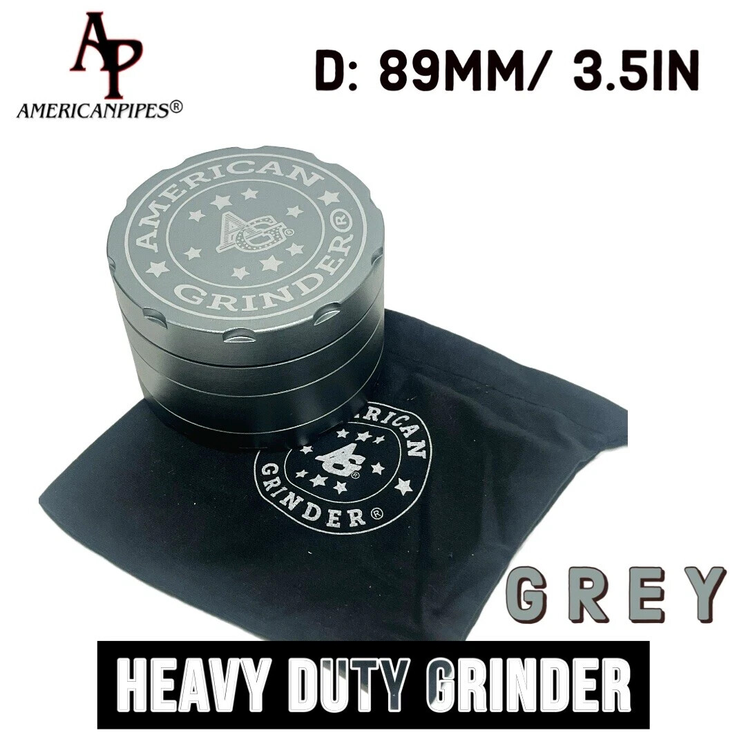 GRAY American grinder 4 pieces 89mm quality since 1997