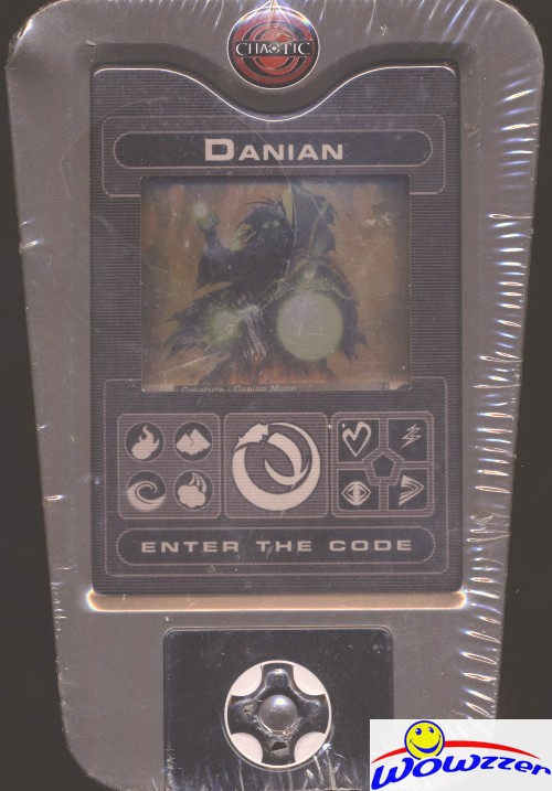 CHAOTIC TCG EXCLUSIVE Scanner DANIAN Black Collectible Tin-5 Booster Packs