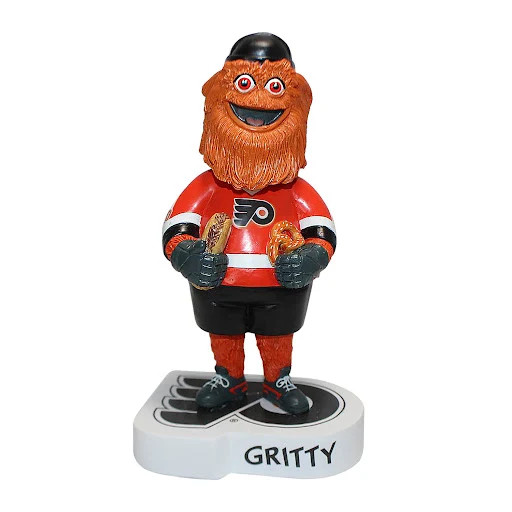 Gritty Philadelphia Flyers Cheesesteak & Pretzel Bobblehead NHL Hockey
