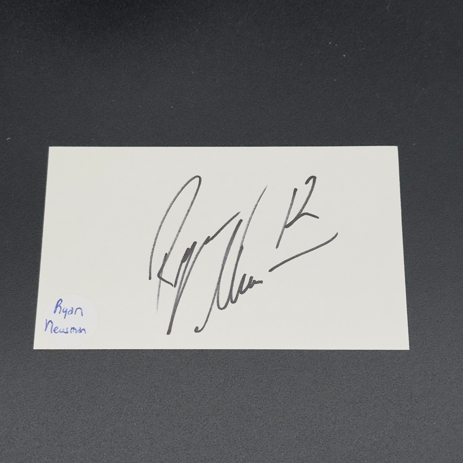 Ryan Newman Signed 3x5 Index Card - NASCAR Racing - TTM Authentic Autograph