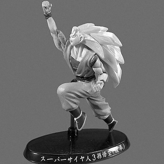Bandai Dragonball Z Soul of Hyper Figure P10 SS3 Goku BW Dragon Fist Explosion