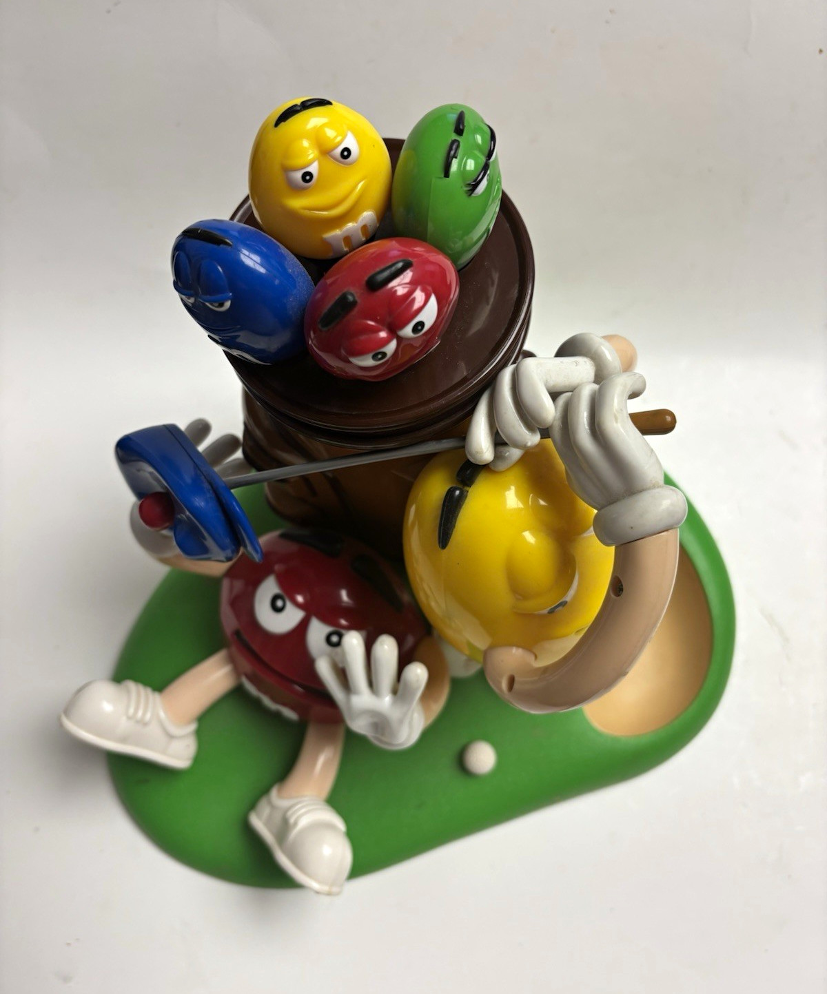 M&M's Candy Characters Advertising Figurine Display Multicolor Candy & Nuts