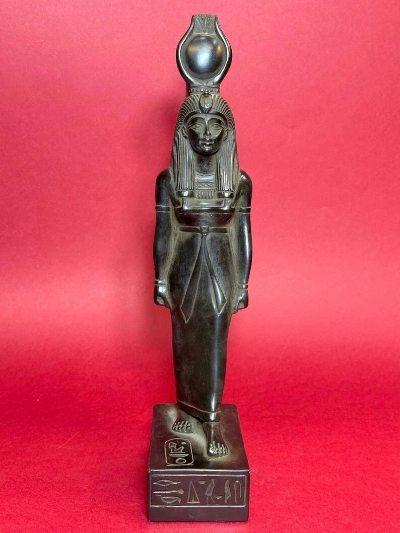 Rare Ancient Egyptian Antiquities Statue of Goddess Hathor God Heaven & Love BC