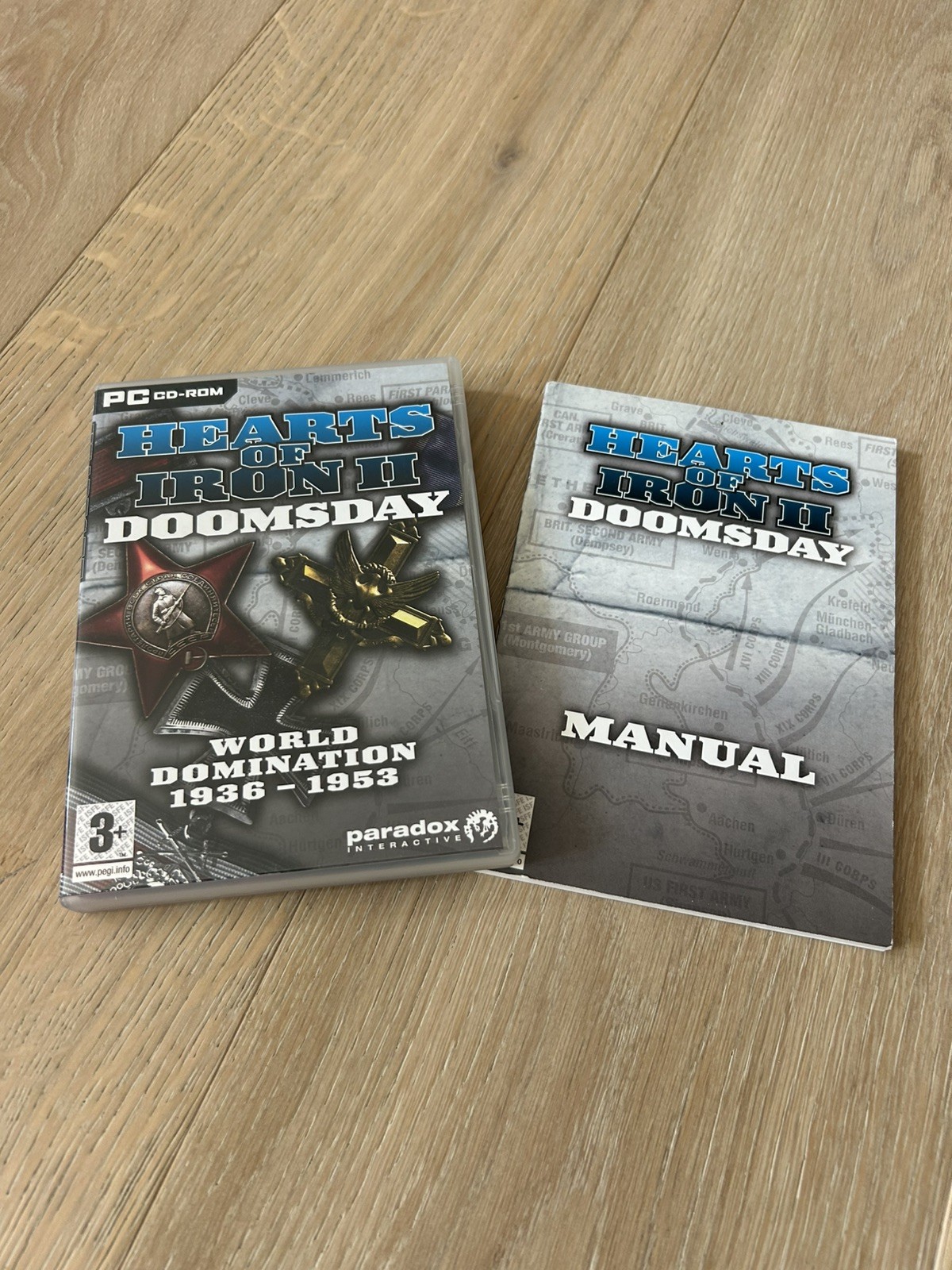 2006 Hearts of Iron II Doomsday PC CD-ROM Software Computer Video Game