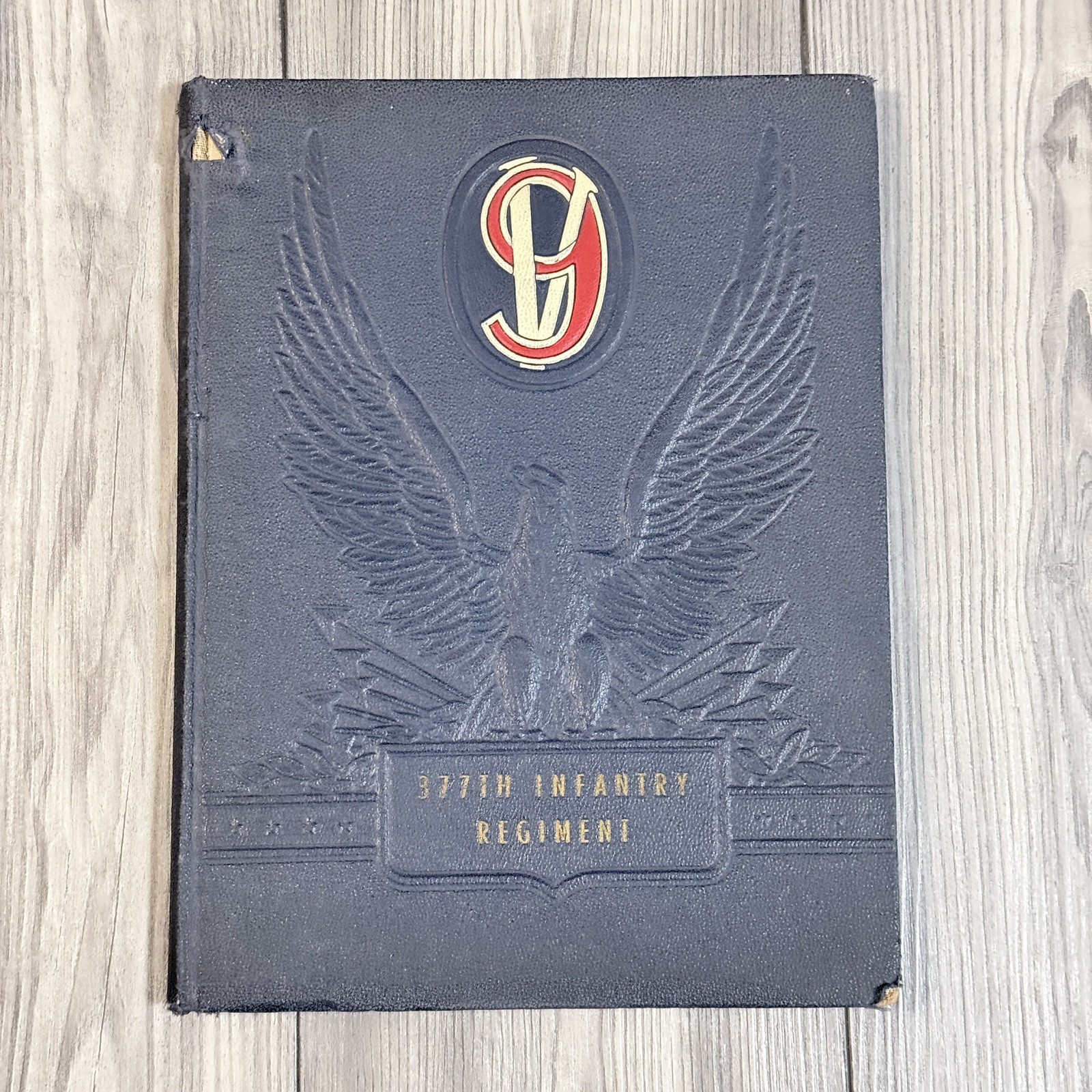 1946 History Of The 377th Infantry Regiment, 95th Division WWII Rosters RARE