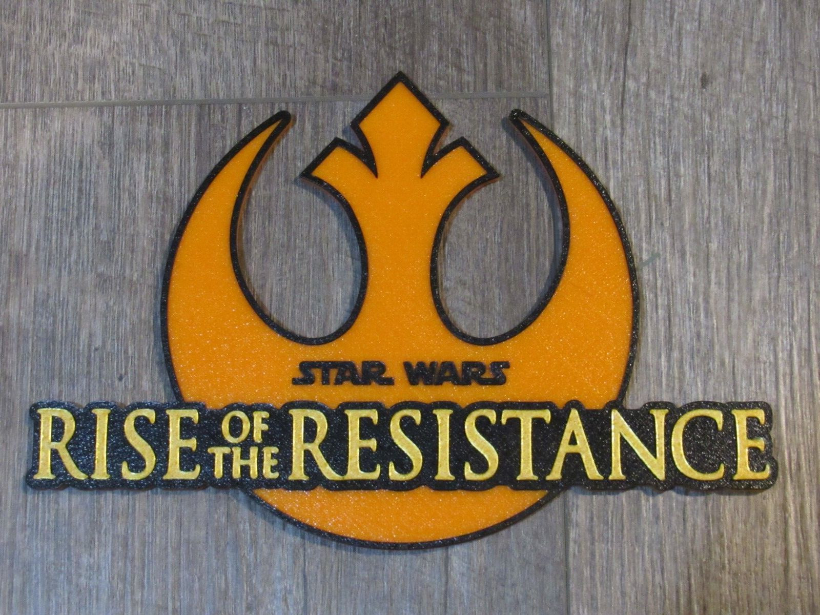 Star Wars Rise of the Resistance Disneyland/Disney World Galaxy’s Edge Sign