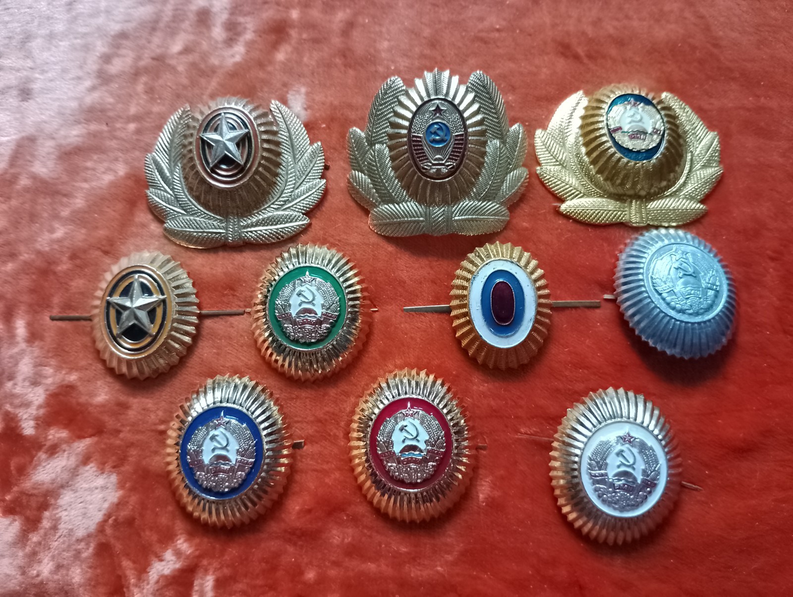 Transnistria, Set of military cockades from the unrecognized republic. Original.