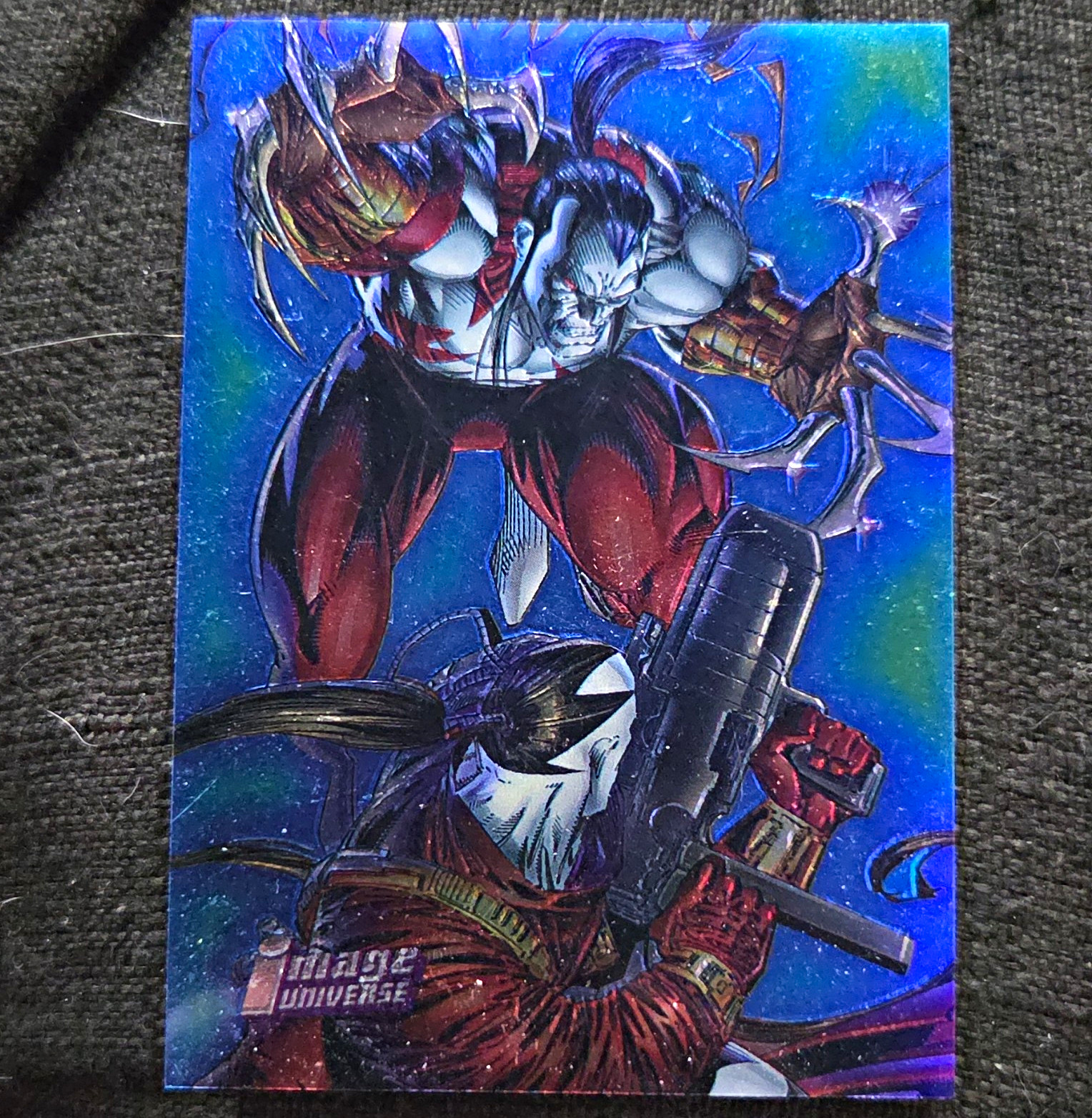 Topps 1995 Cyberforce Image Universe #75 Marc Silvestri Non-Sport Card