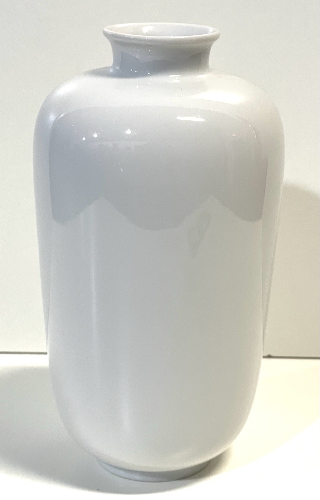 Vintage Heinrich Germany White Porcelain Vase - Mid-Century