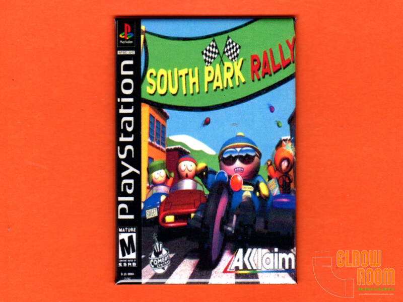 Playstation South Park Rally box art 2x3\