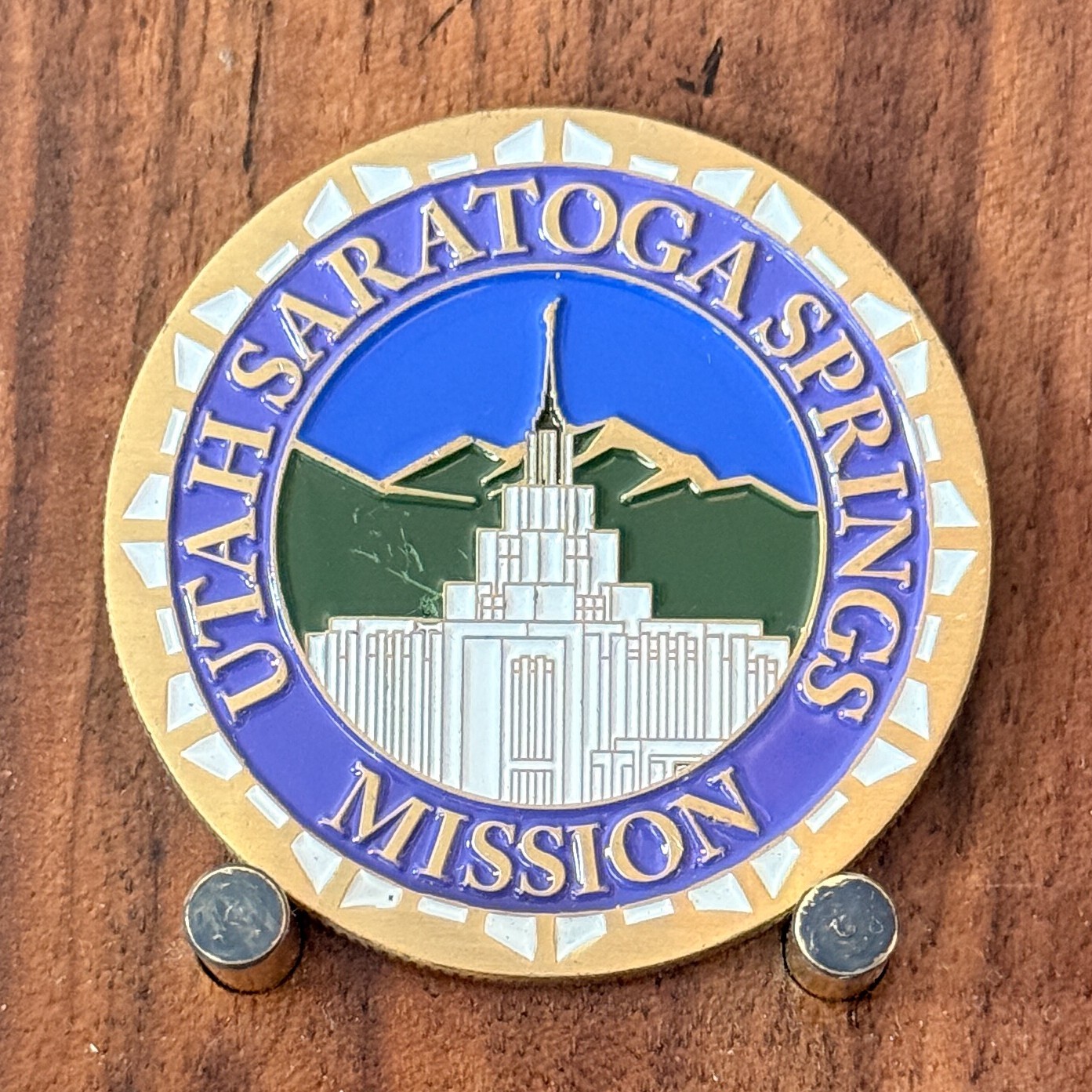 Utah Saratoga Springs Mission Commemorative Challenge Coin  M#17