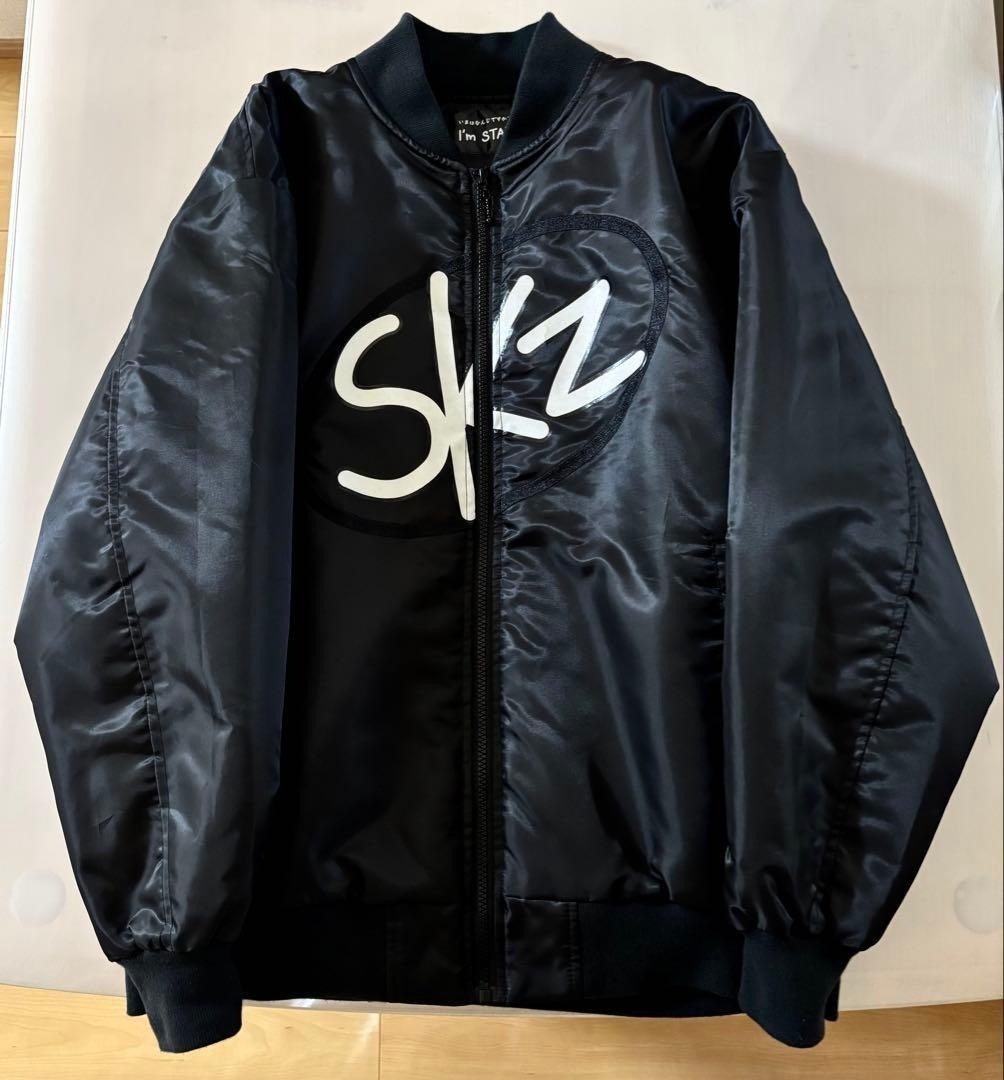Stray Kids Bomber Jacket Produced by HAN XMAS Popup store 2024 Japan