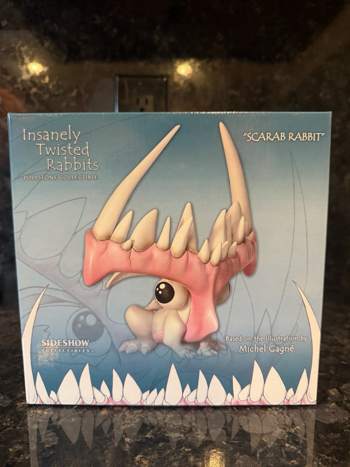 SEALED MIB Insanely Twisted Rabbits Polystone Collection “Scarab Rabbit”