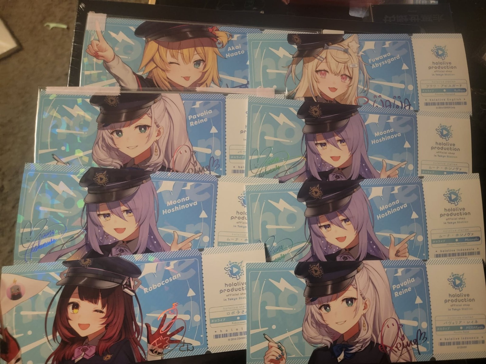 Hololive Tokyo Station Ticket