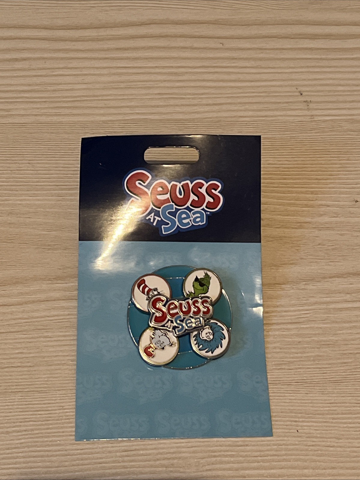 Seuss At Sea From Carnival Cruise Pins Spins When You Turn It Brand New