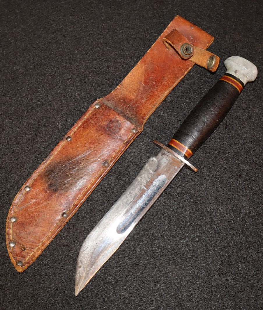 WW2 Era USN Army PAL RH 36 Utility Fighting Knife \